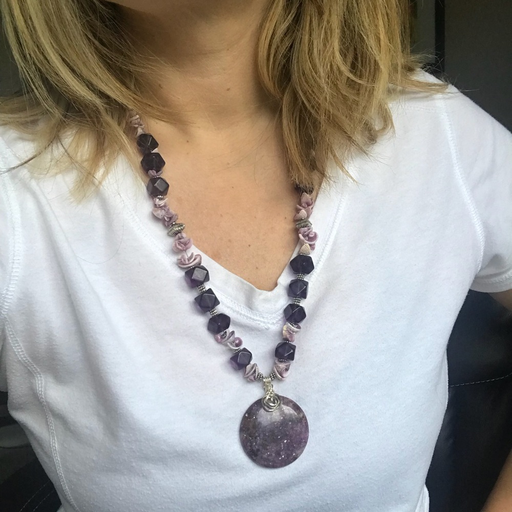 Purple & Lavender Necklace